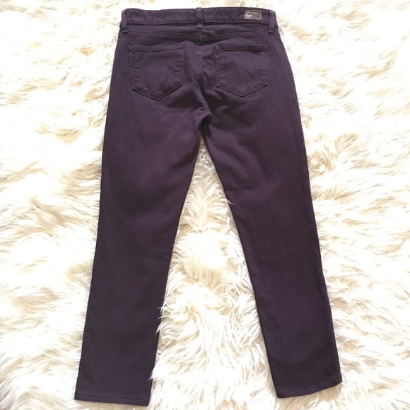 Paige Maroon "Peg Skinny" Jeans size 28 - Picture 3 of 5